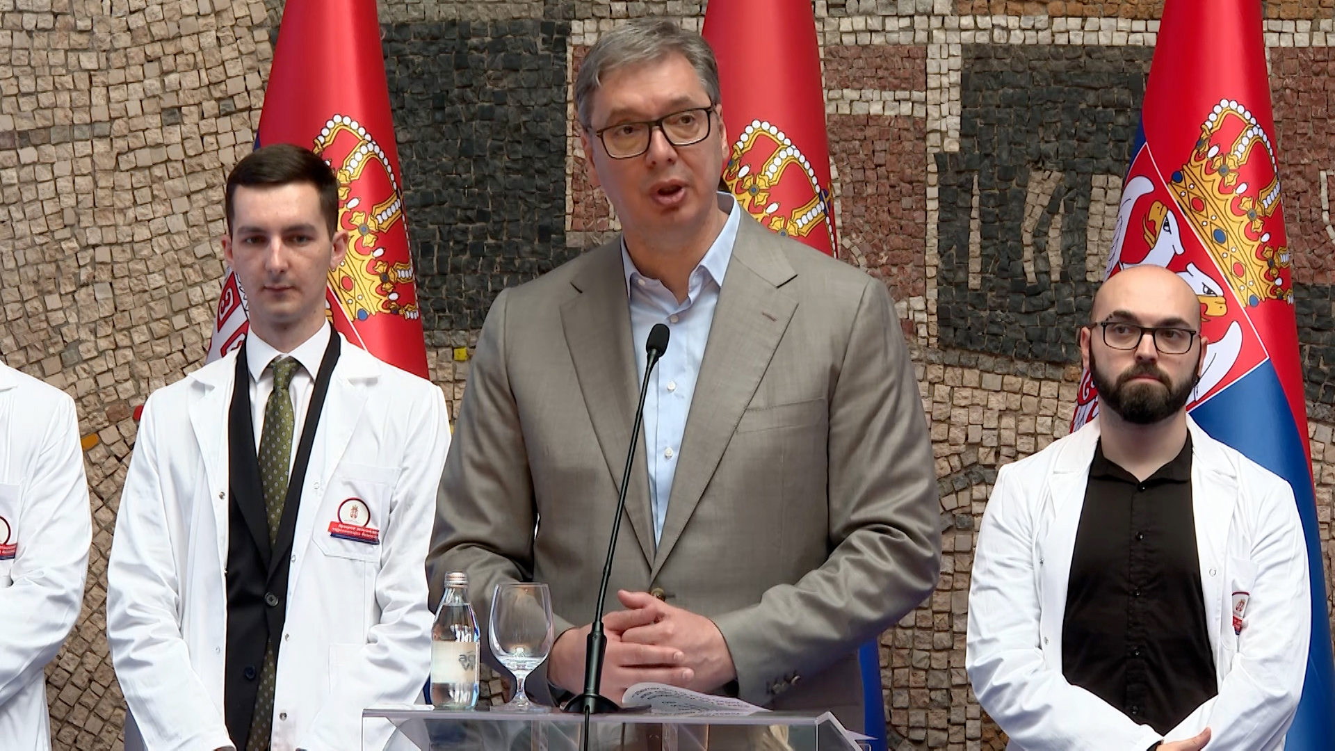 Beograd, Aleksandar Vucic predsednik Srbije, sve cete meriti svojim rezultatima